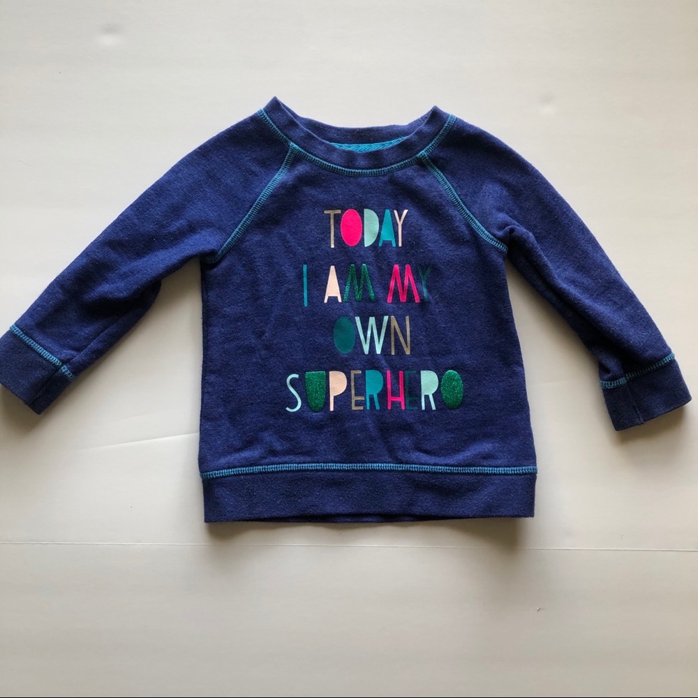 Cat & Jack Blue Sweatshirt